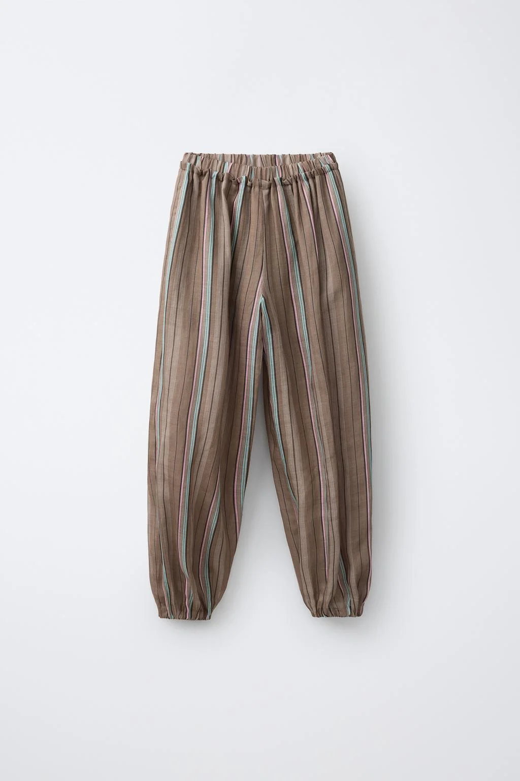 STRIPED SAROUEL TROUSERS