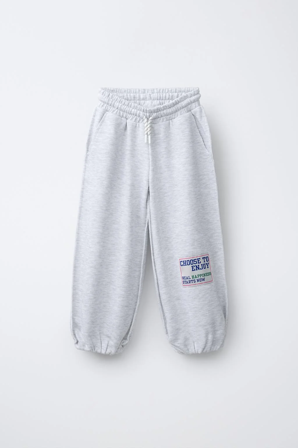 RELAXED FIT RAW EDGE JOGGERS