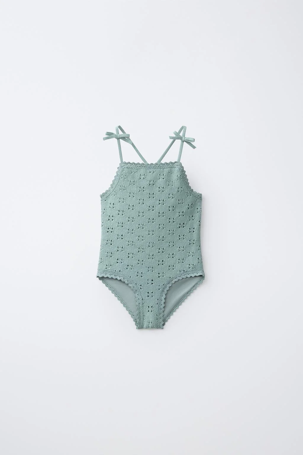 6-14 YEARS / CROCHET KNIT SWIMSUIT