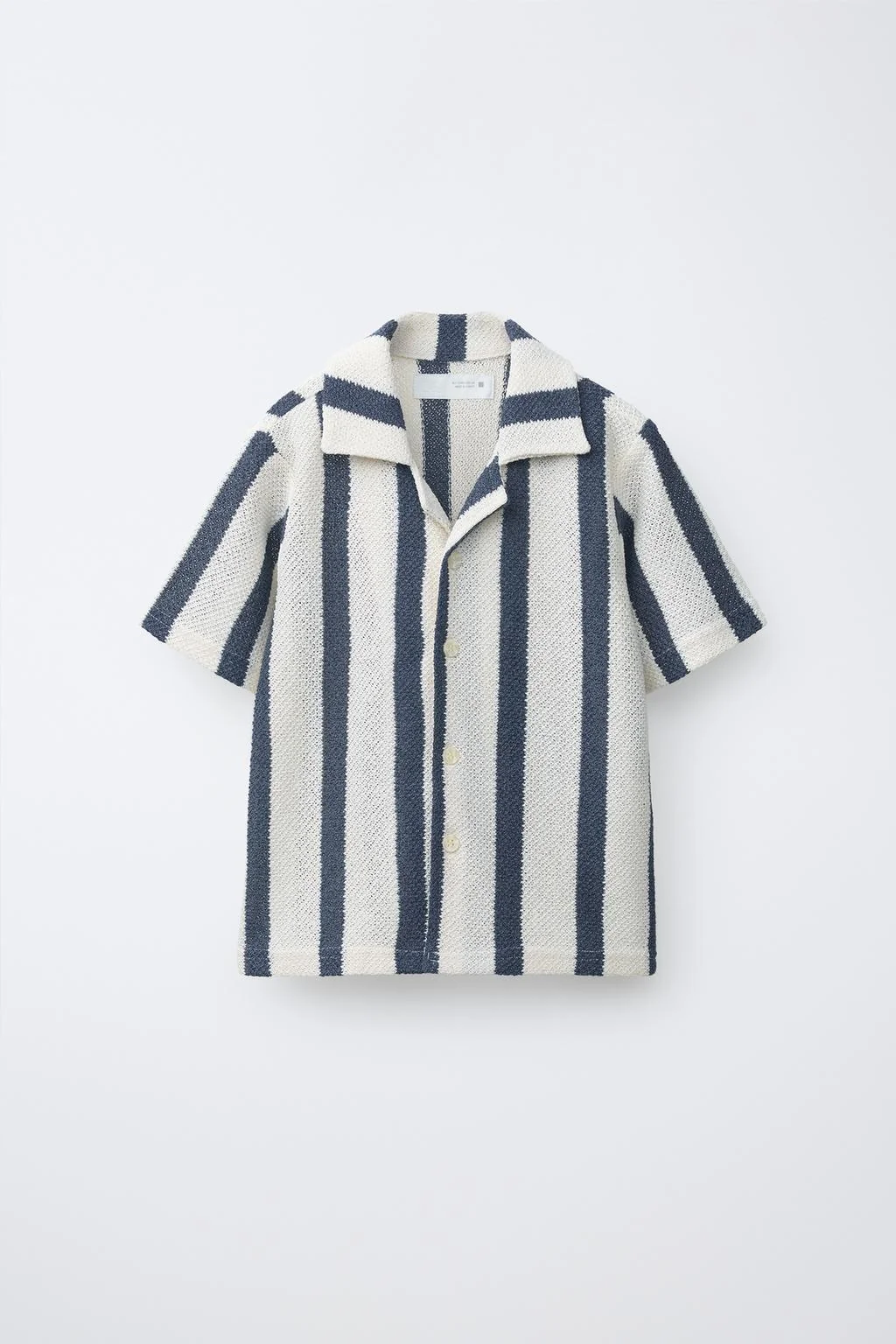 STRIPED KNIT SHIRT