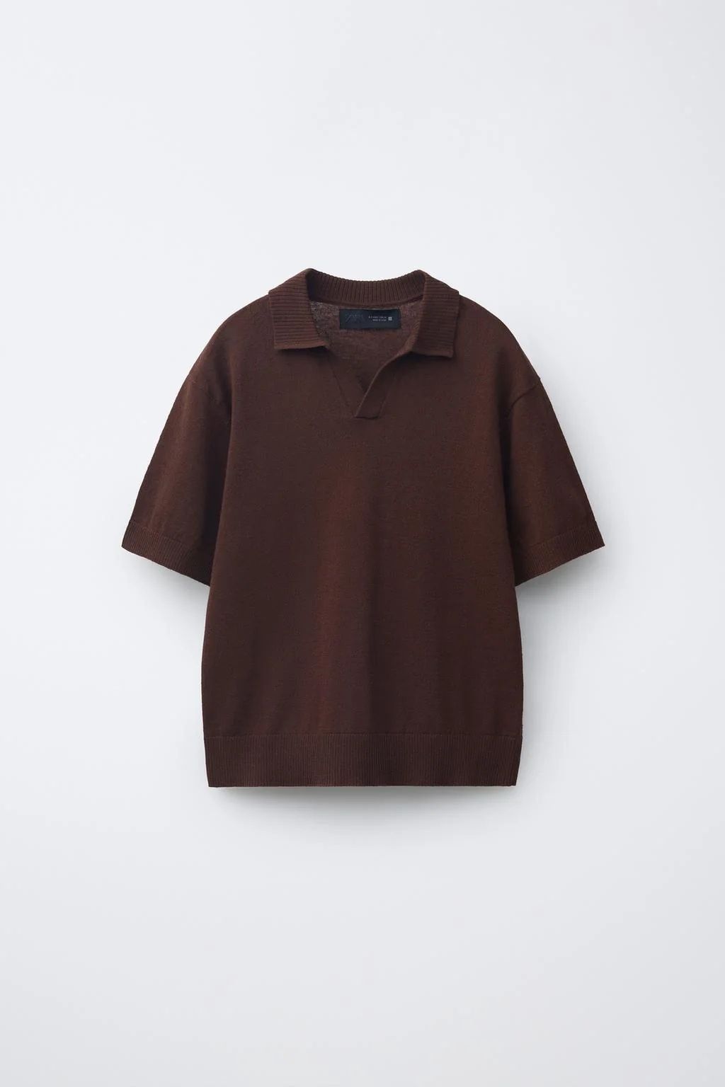 COTTON AND LINEN POLO SHIRT