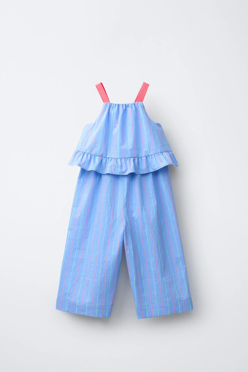 STRIPED LONG JUMPSUIT