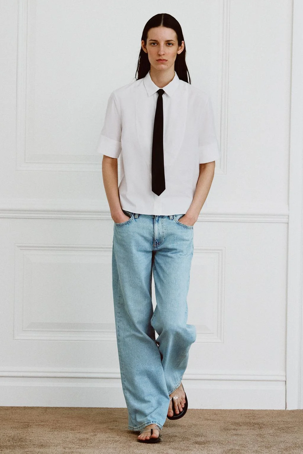 ZW COLLECTION SHIRT WITH TIE