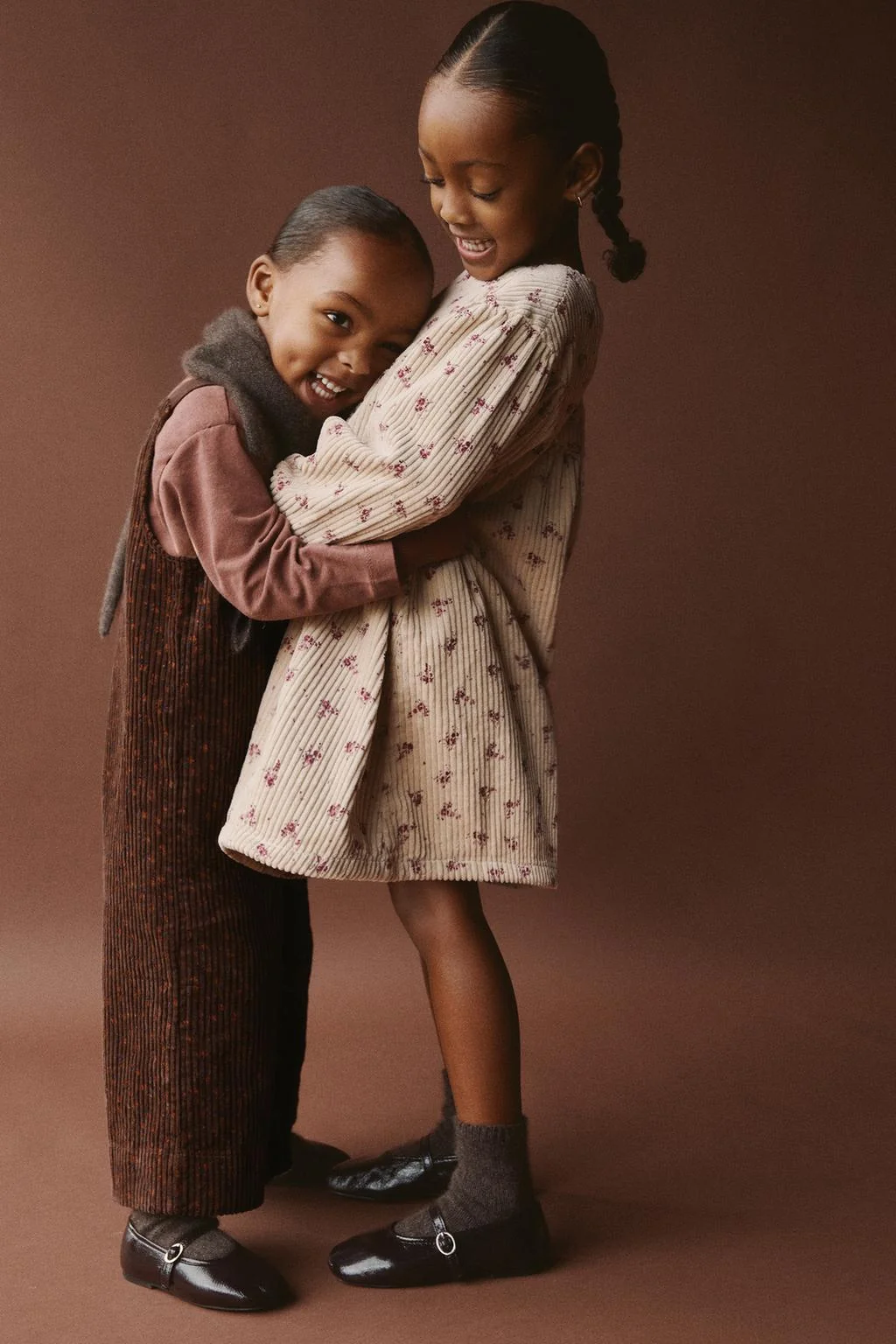 ZARA TIMELESS - цветочный кордюровый платье