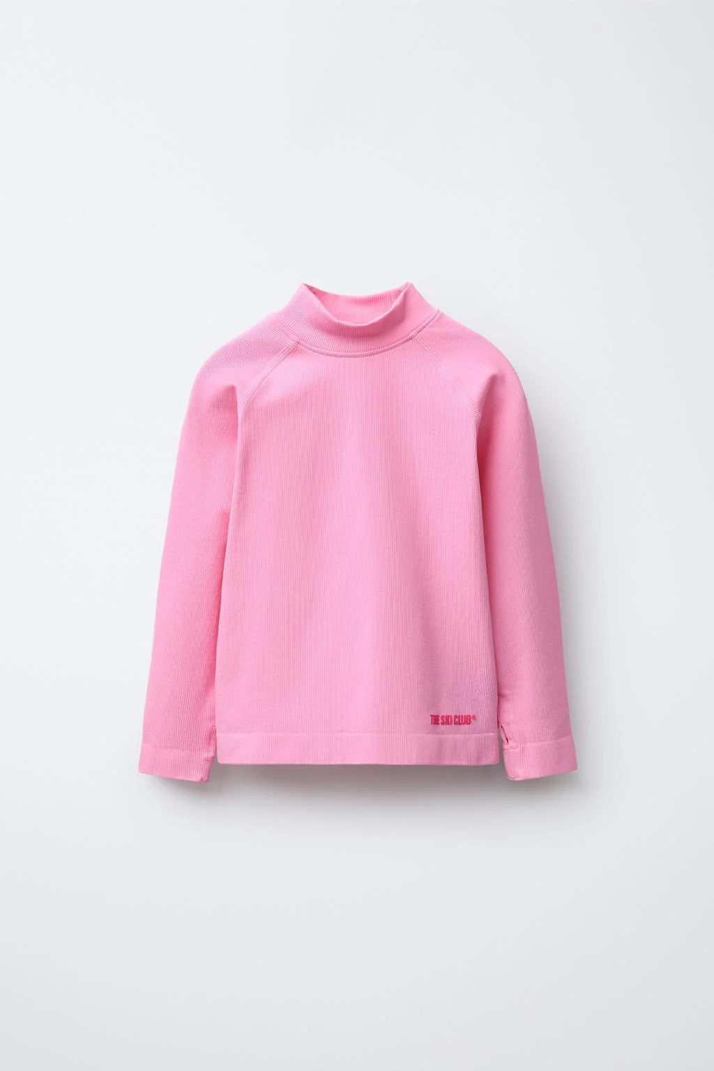 Футболка из рубчатого дышащего трикотажа с тиснёным слоганом