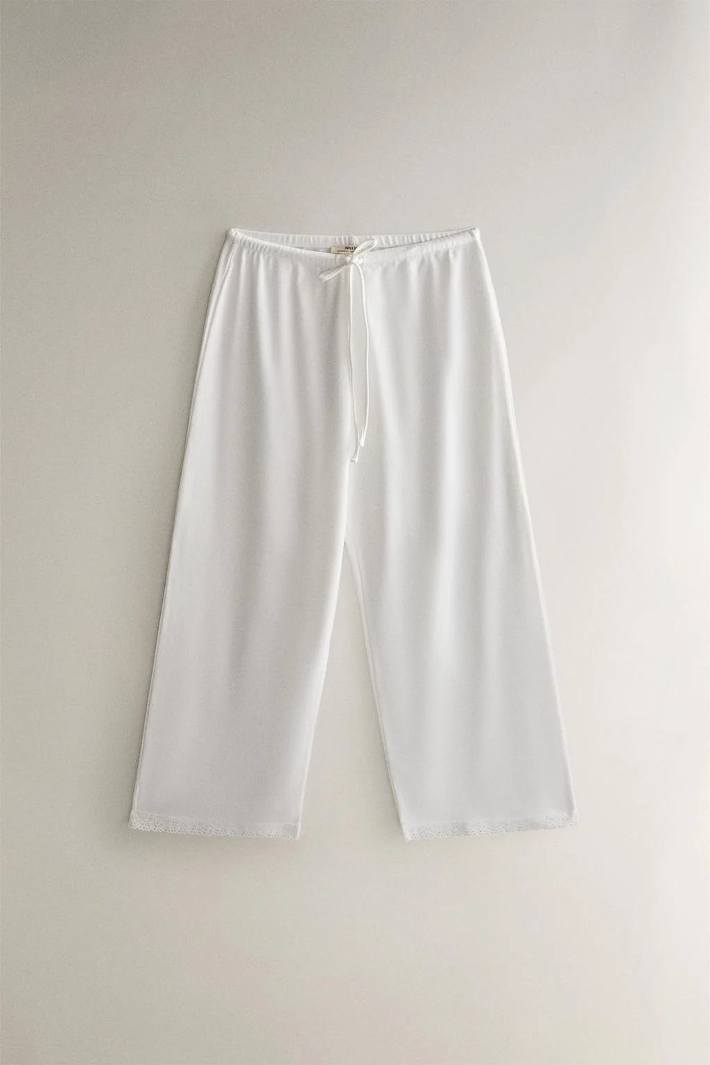 COTTON JERSEY TROUSERS