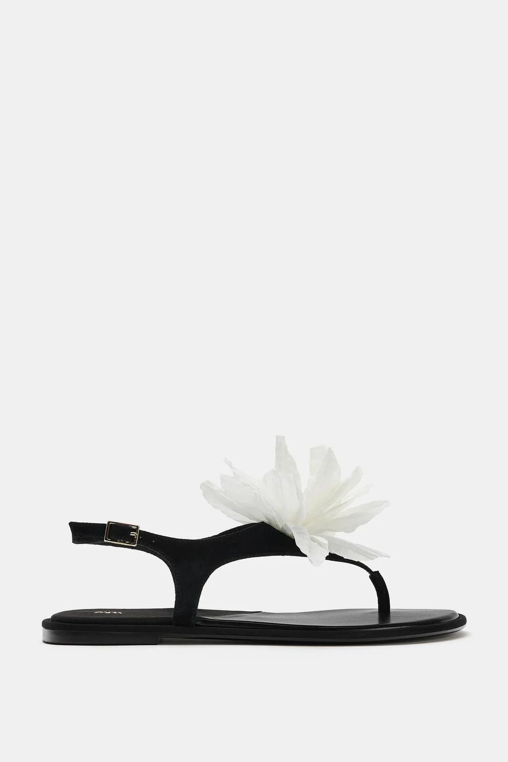 FLAT SANDALS WITH FLOWER
