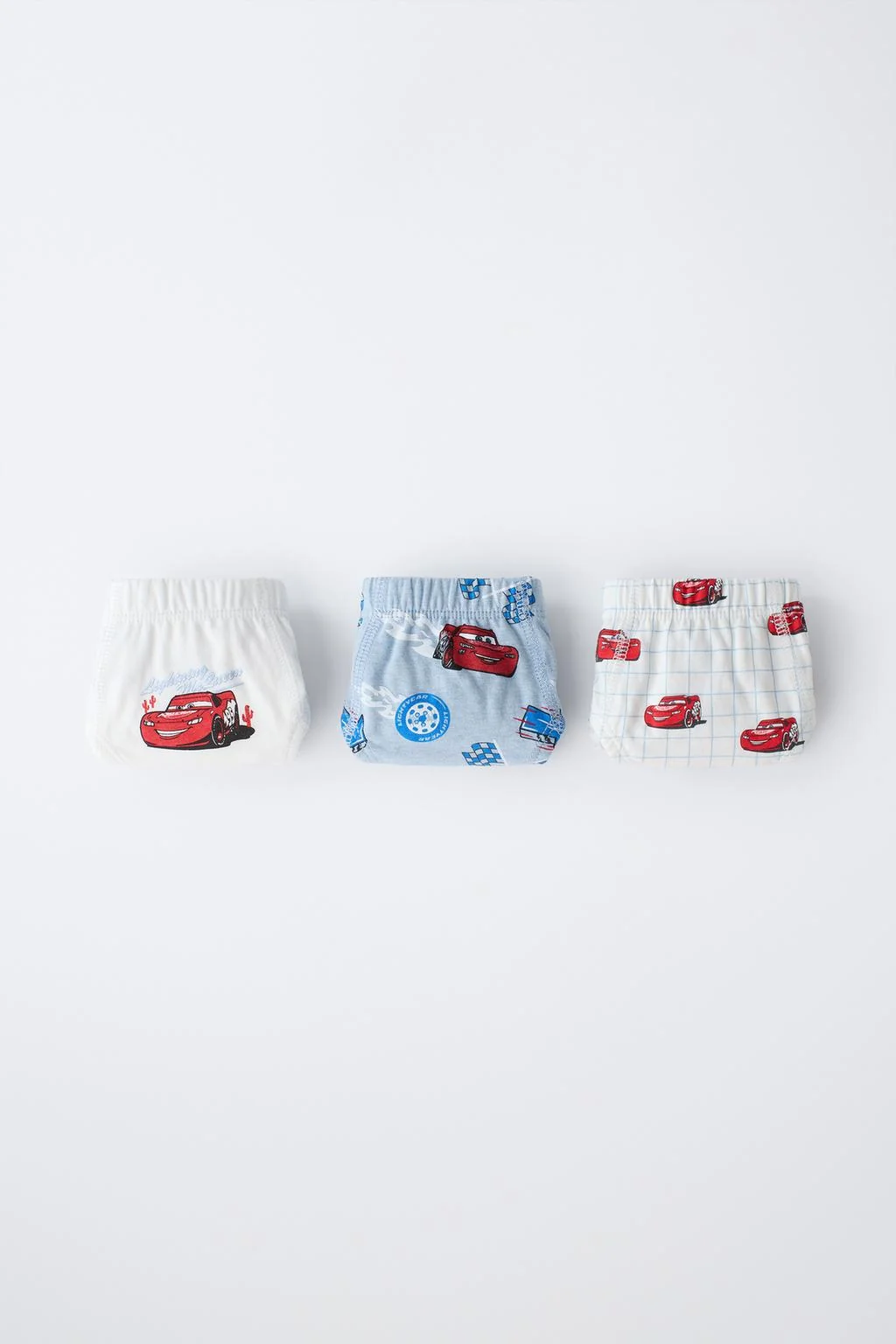 1,5-6 лет / Набор из 3 трусиков Cars Молния Маккуин © Дисней — 1½ - 6 лет | мальчик