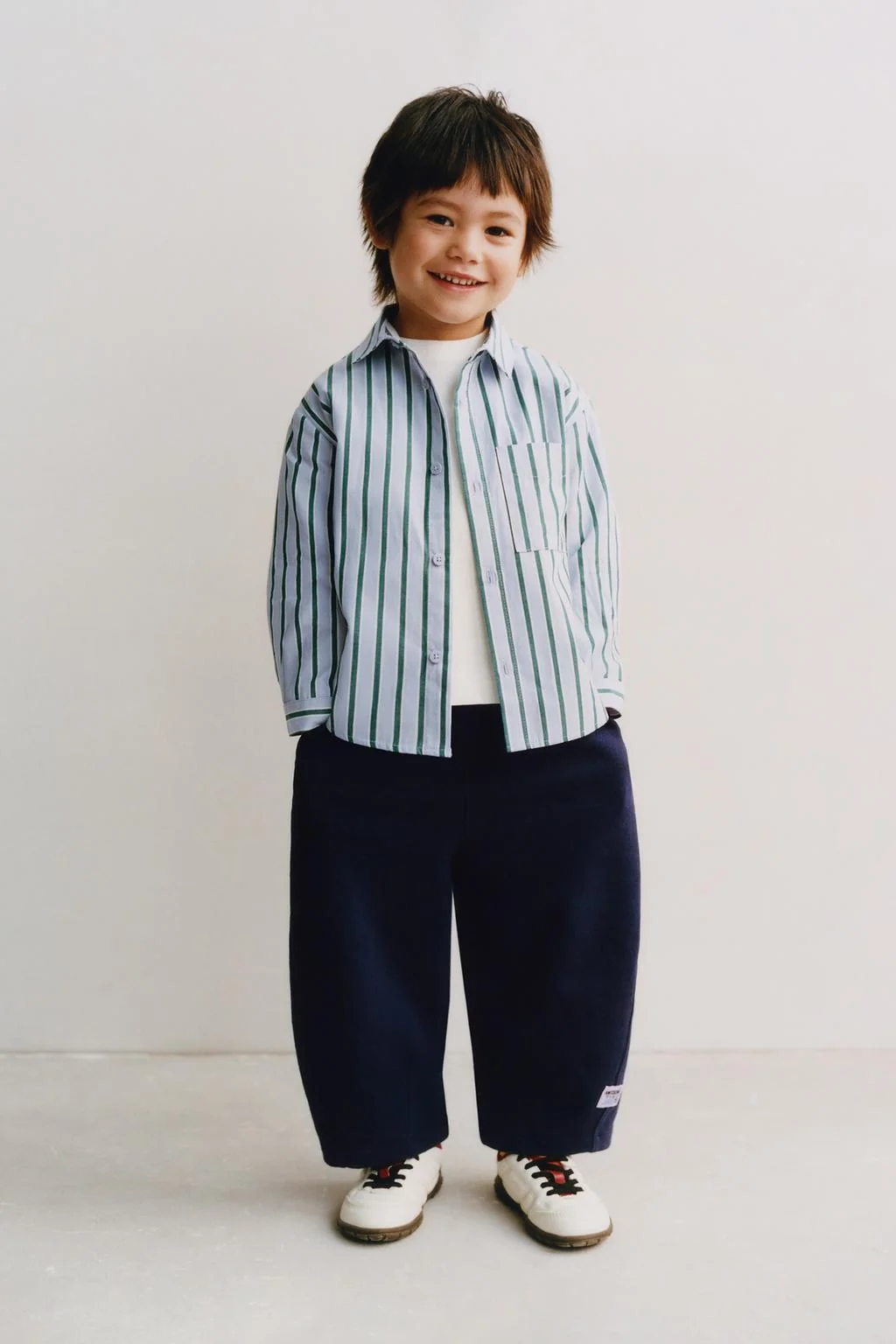 Рубашка в полоску