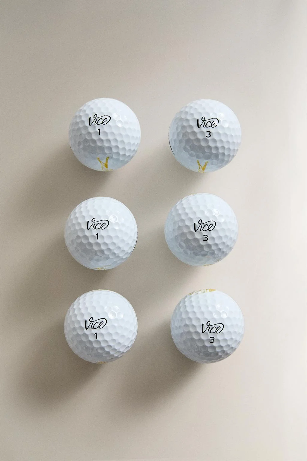 PACK OF VICE PRO ODD GOLF BALLS (PACK OF 6)