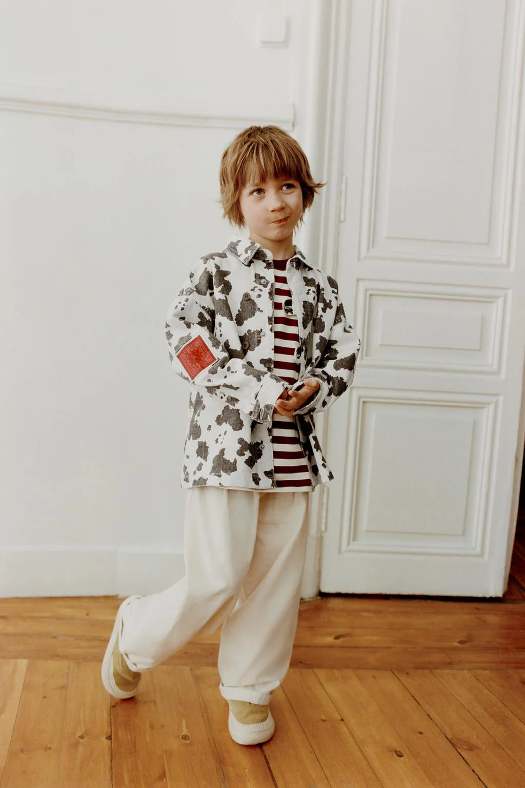 Верхняя рубашка из твила с принтом «Корова» «Той Стори» © Дисней Пиксар