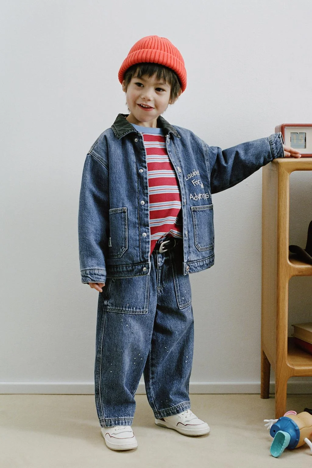 Джинсы с эффектом баллон и горошком — ДЖИНСА