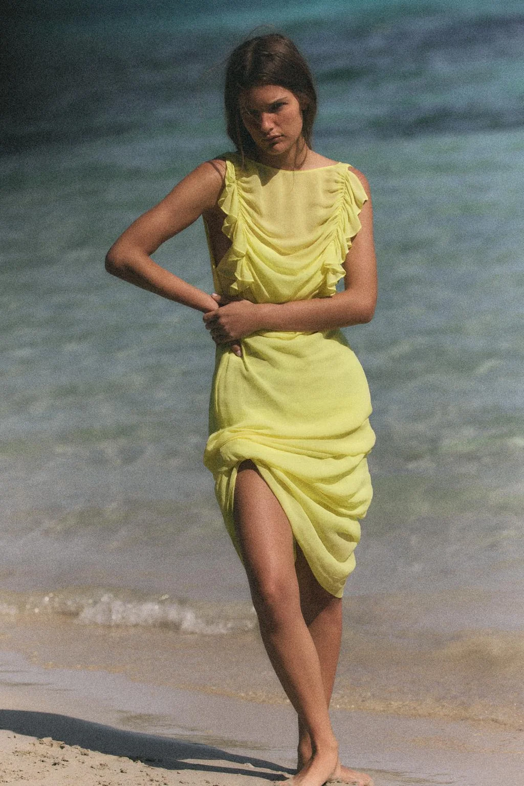 LONG GEORGETTE DRESS