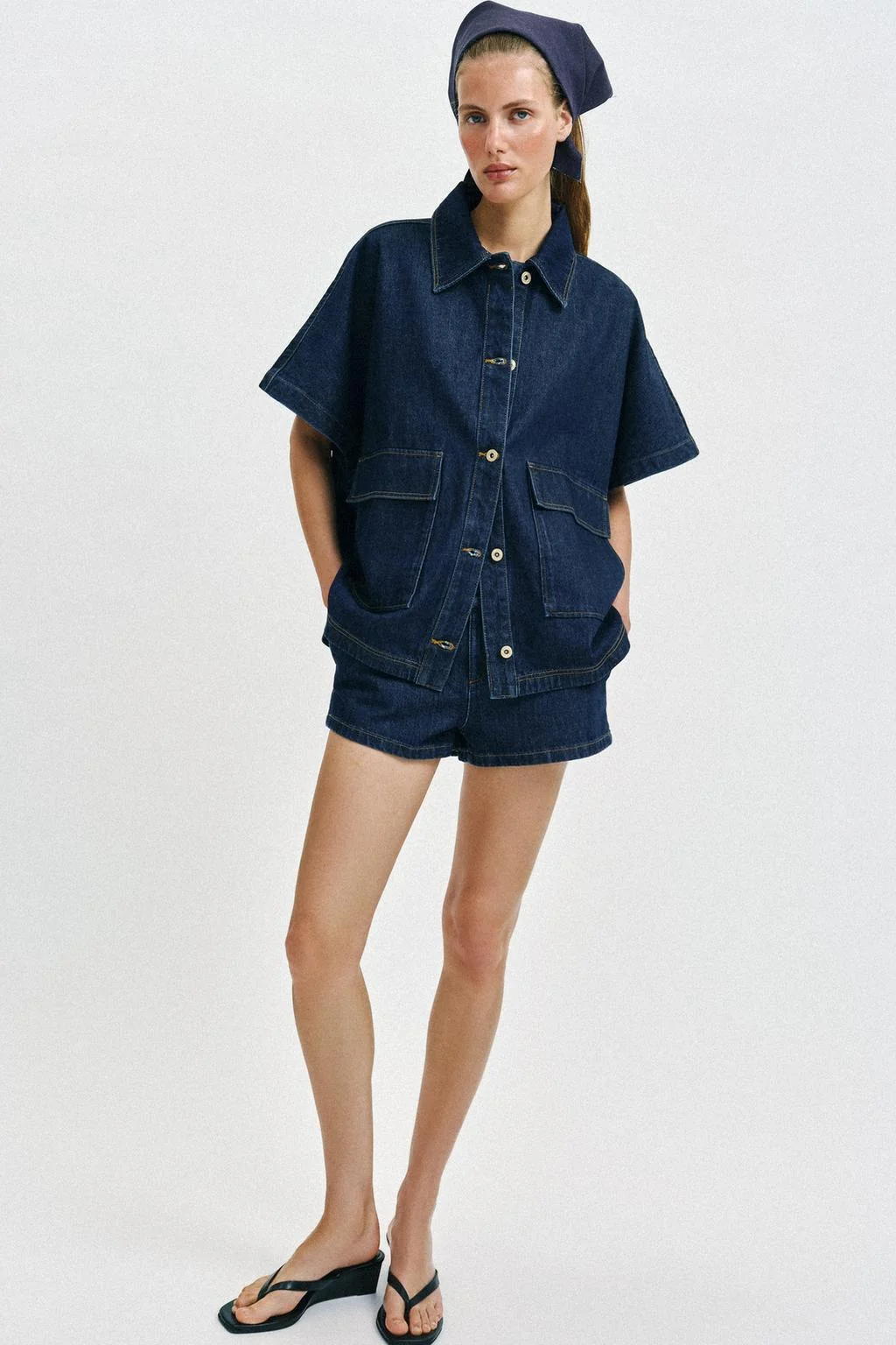 Z1975 OVERSIZE DENIM OVERSHIRT