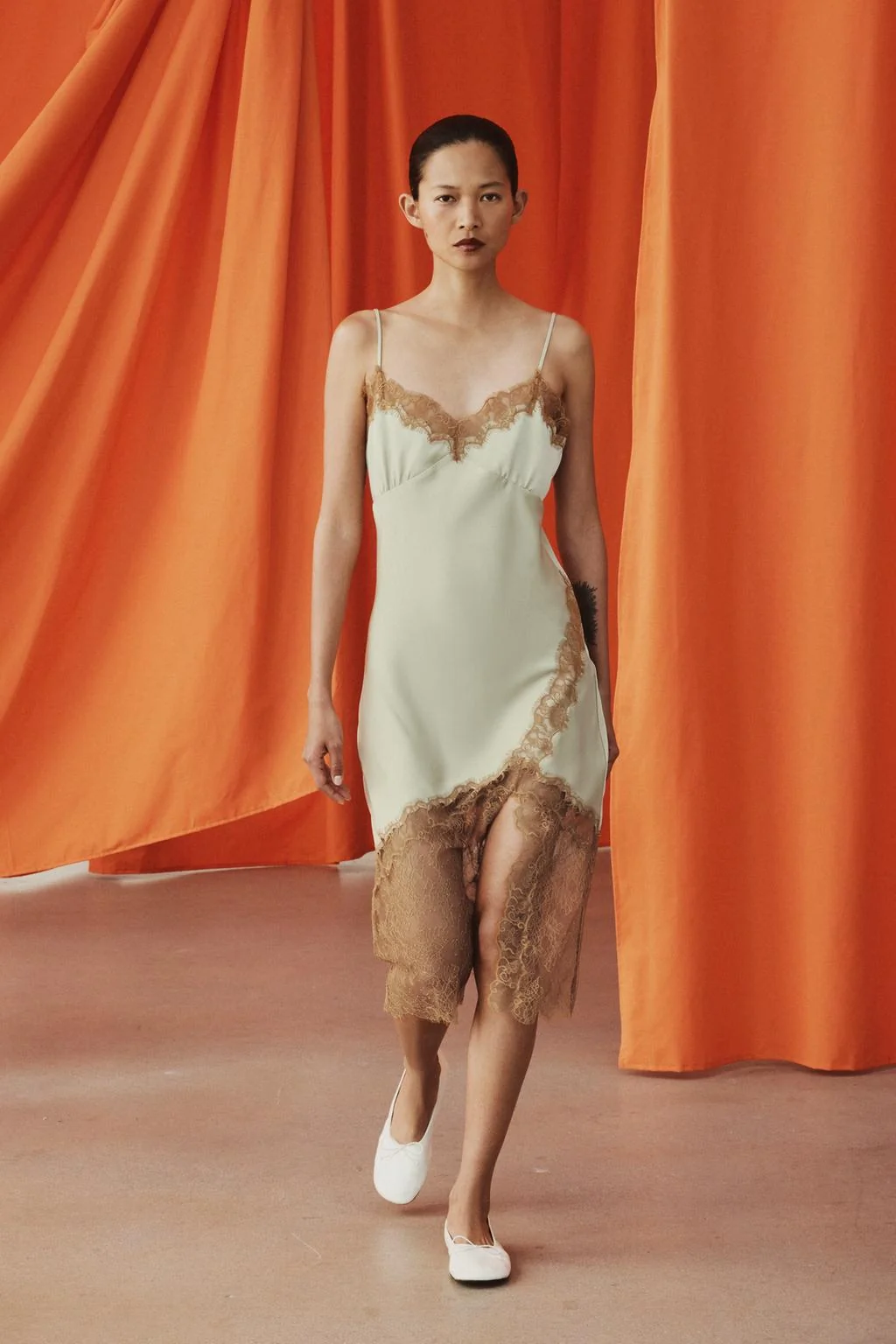 ZW COLLECTION LACE CAMISOLE DRESS