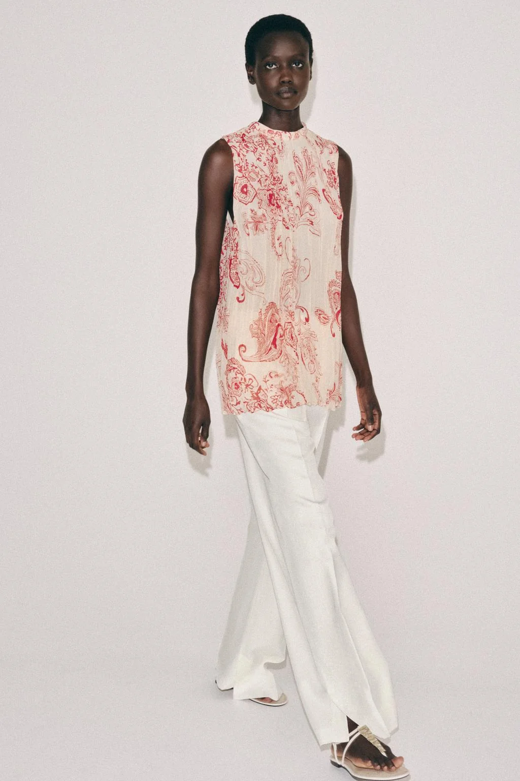 ZW COLLECTION PRINTED TOP