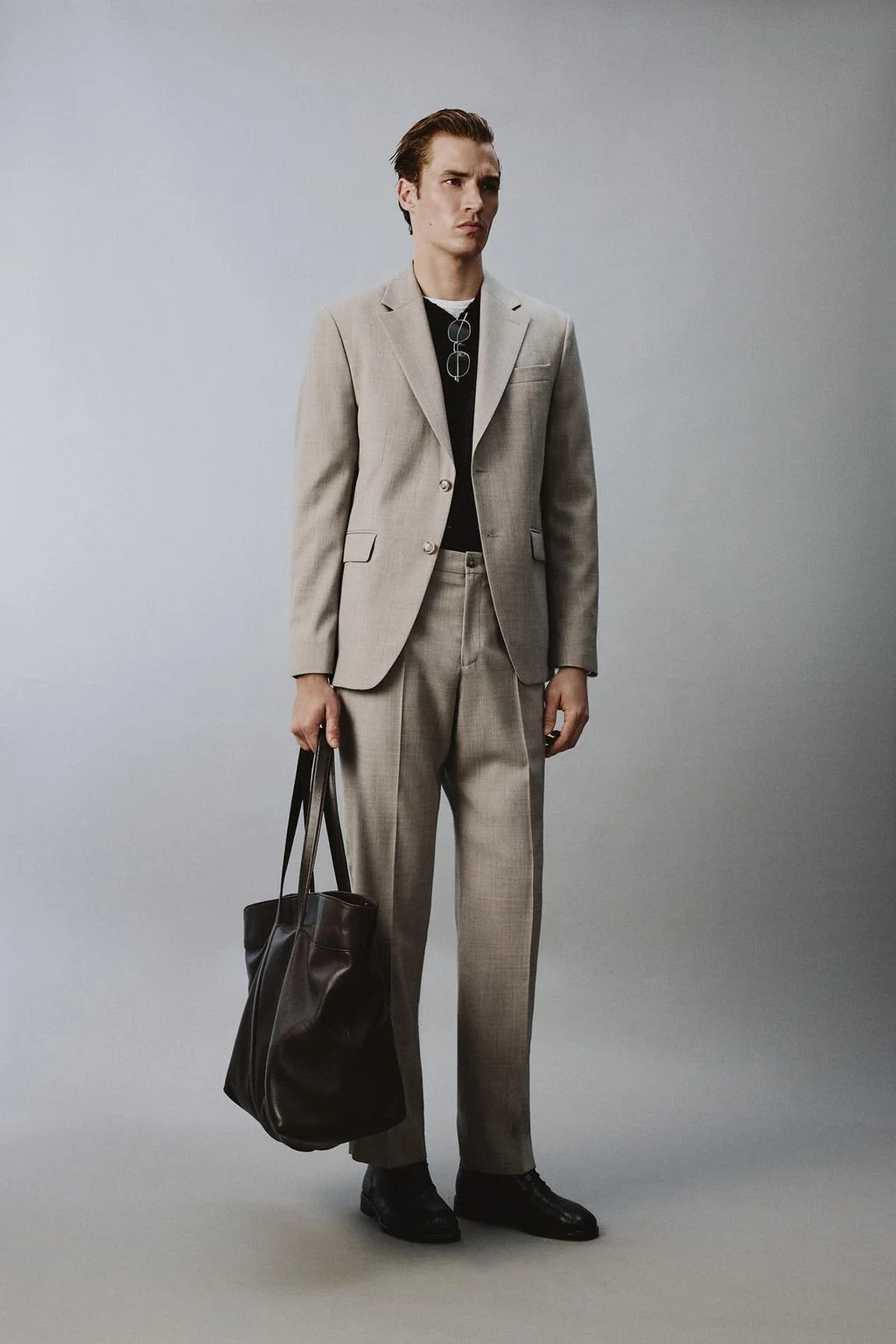 COMFORT WOOL BLEND SUIT BLAZER