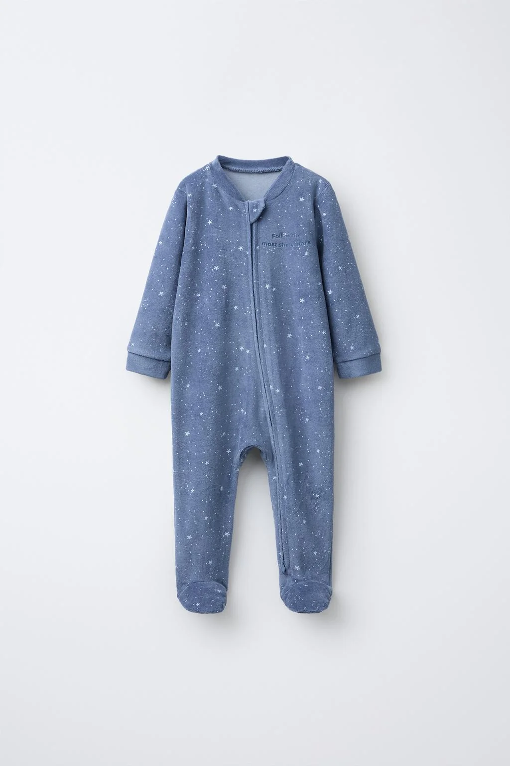Комбинезон для сна с бархатной звёздной печатью — 0-18 месяцев | малыши