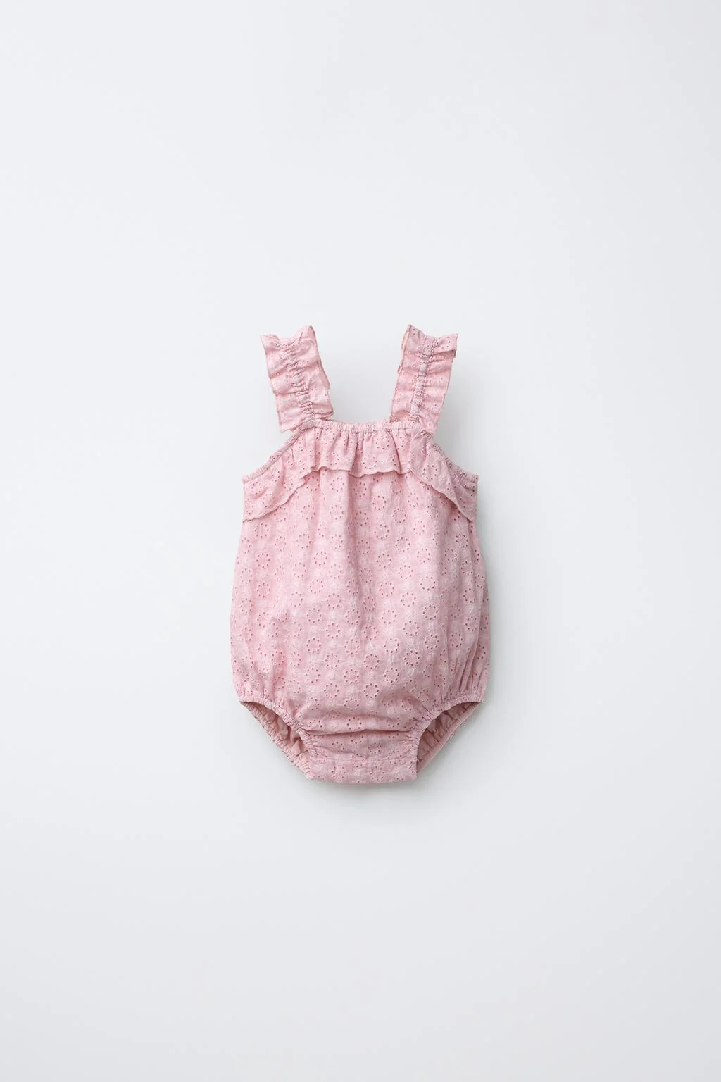 Ромпер с вышивкой швейцарским крестом