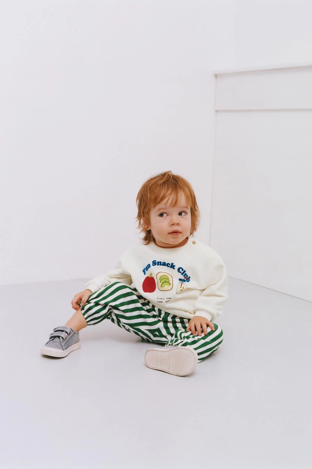 Полосатые джоггеры с ярлыком — НИЗ