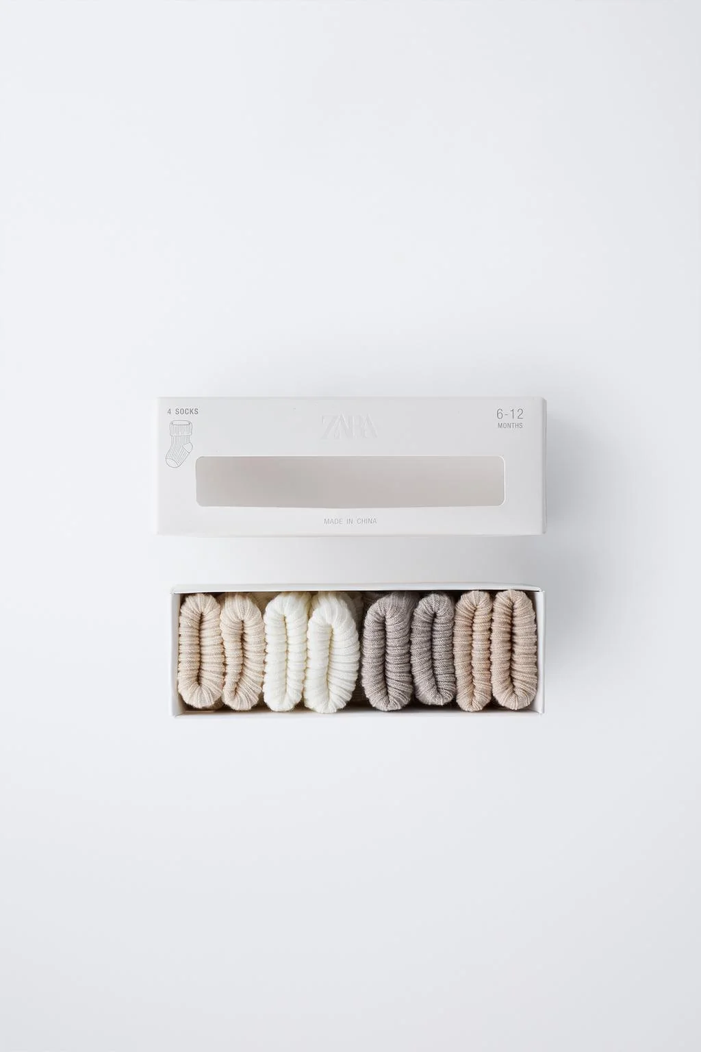 Набор из 4 цветных носков в коробке — Ноги | тельные сутки