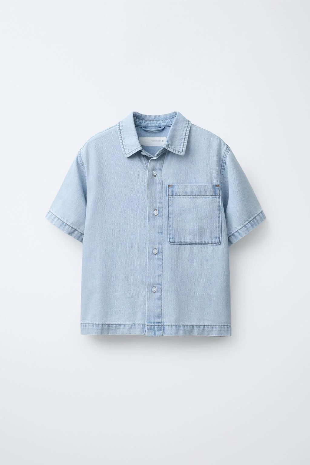 FLUID DENIM SHIRT