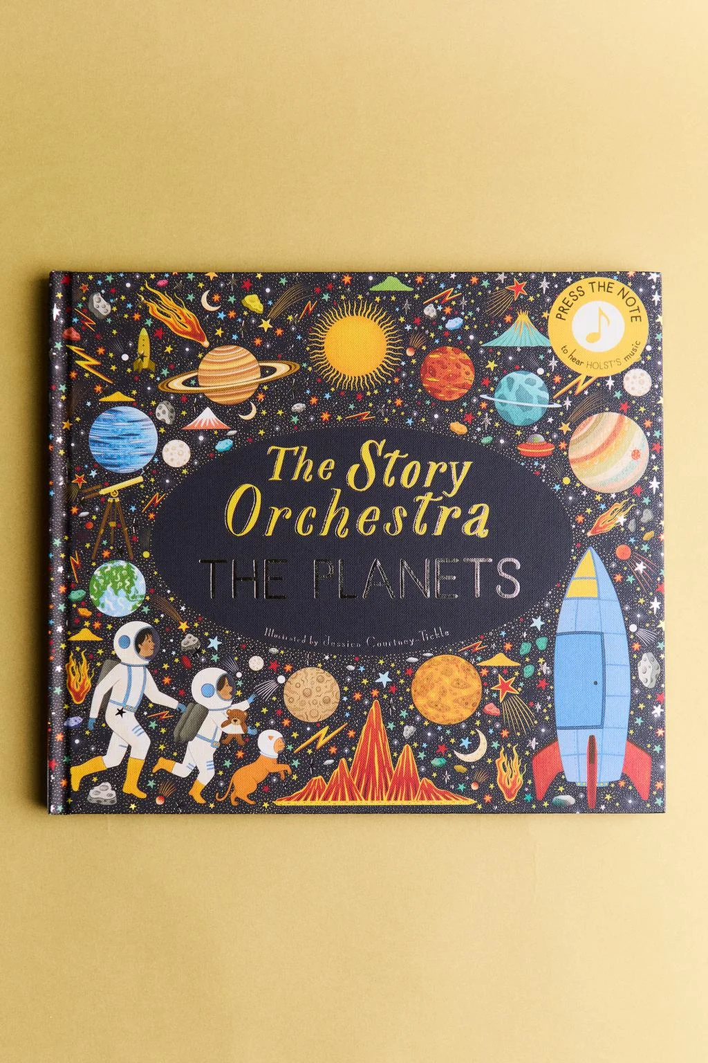 Музыкальная книга The Story Orchestra Планеты для детей (английский)