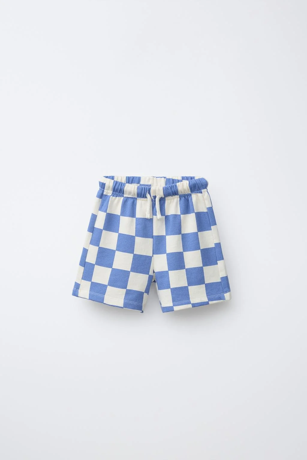 CHECKERBOARD BERMUDA SHORTS