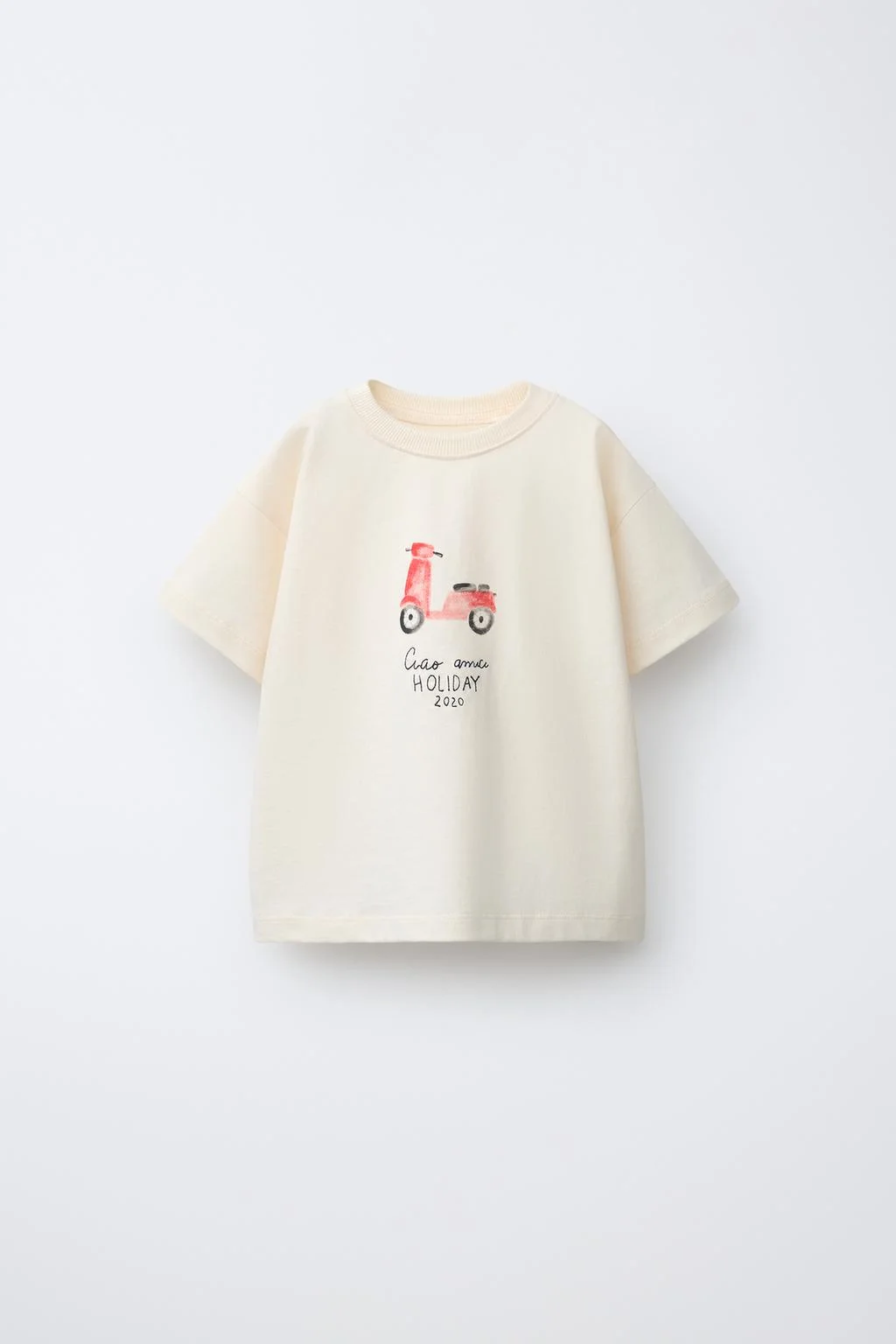 MOTORBIKE PRINT T-SHIRT