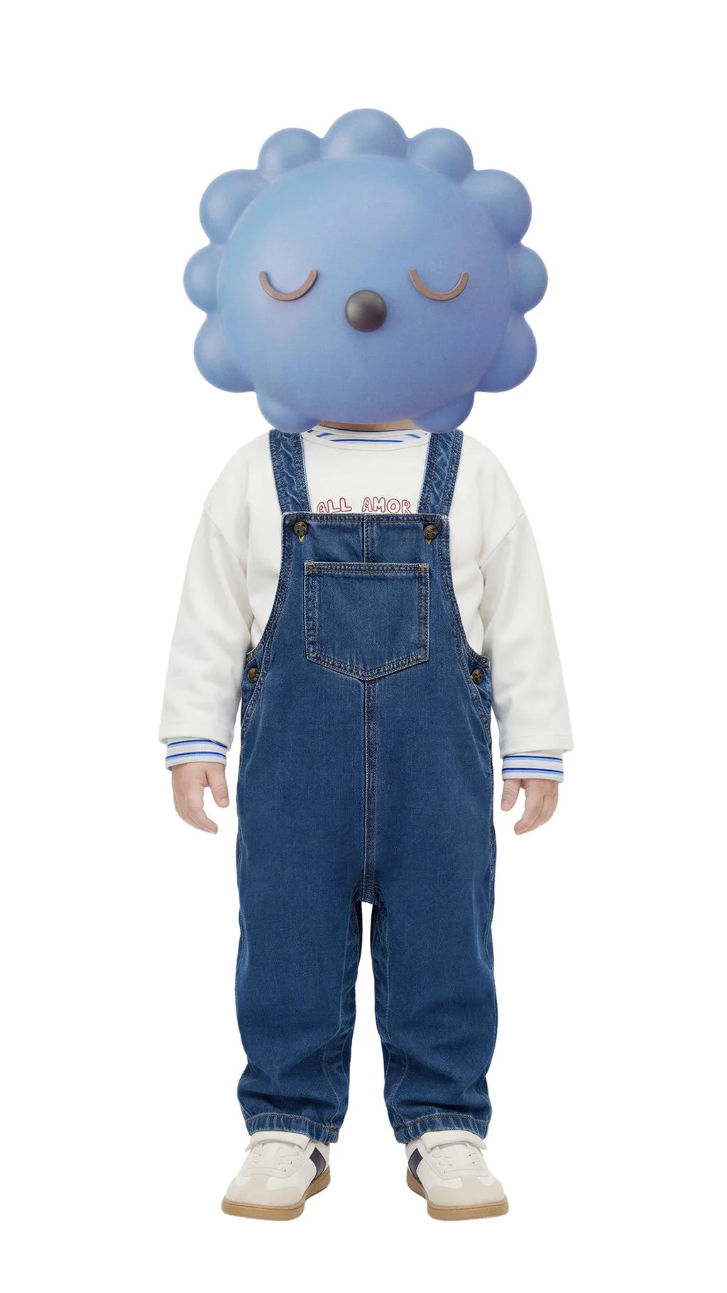 Набор из 3 футболок в полоску с вышитым слоганом — ДЛИННЫЙ РУКАВ