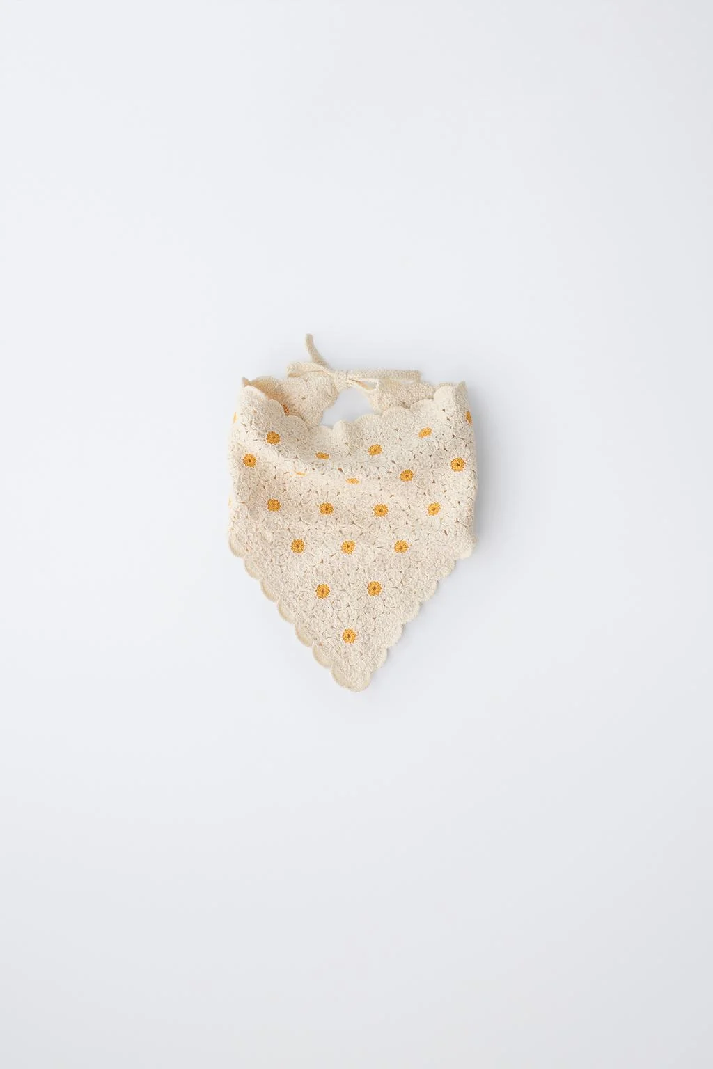 Трикотажная бандана с ромашками