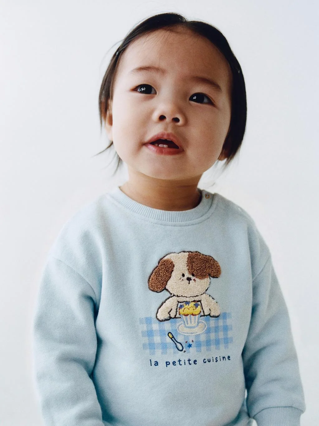 Махровый свитшот с собакой