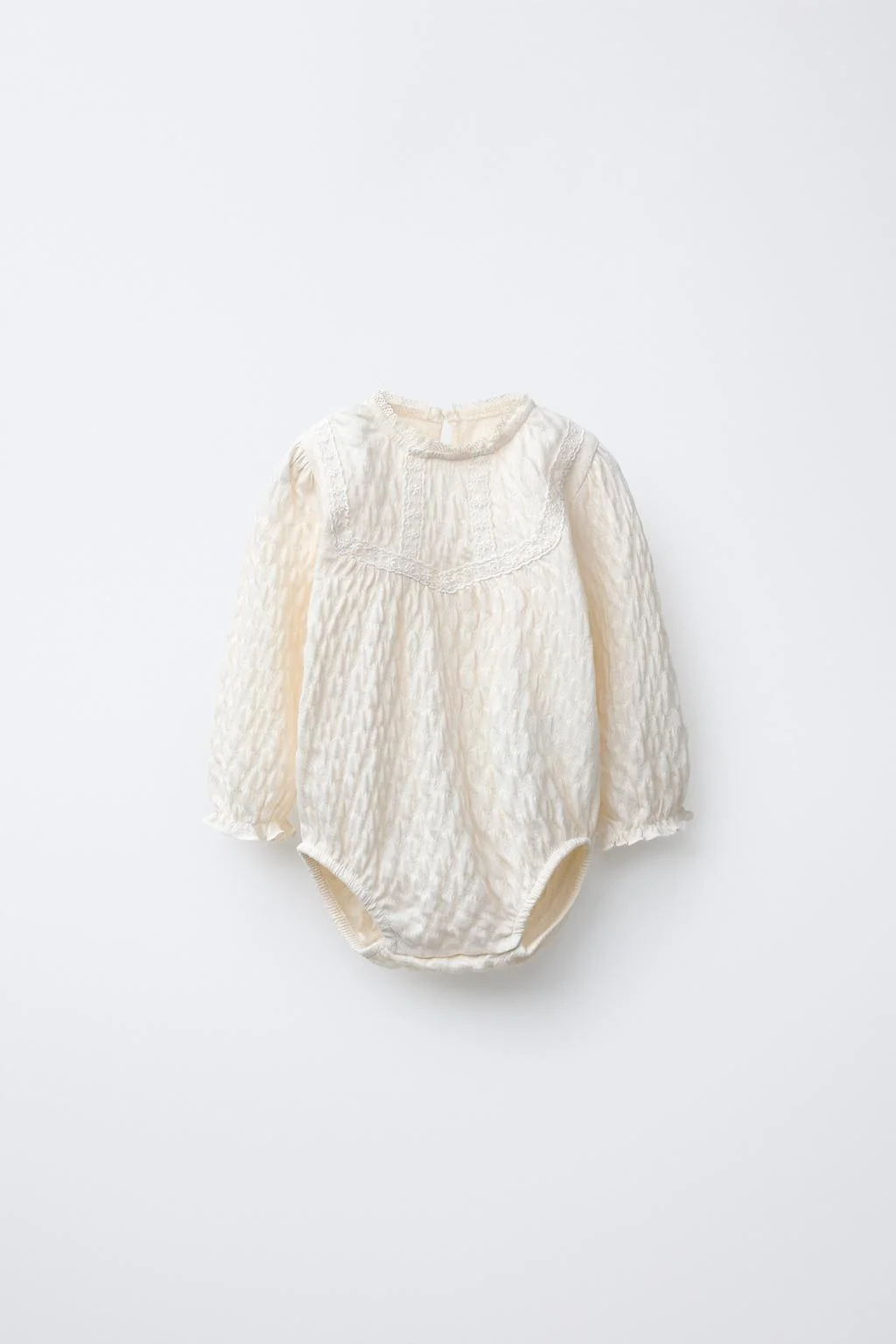 Фактурный кружевной боди