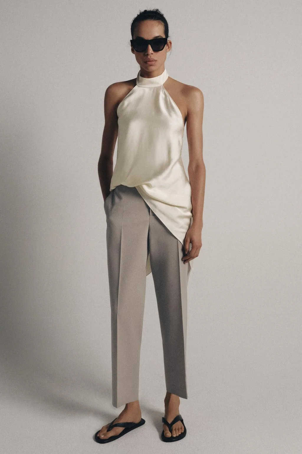 ZW COLLECTION УКОРОЧЕННЫЕ БРЮКИ