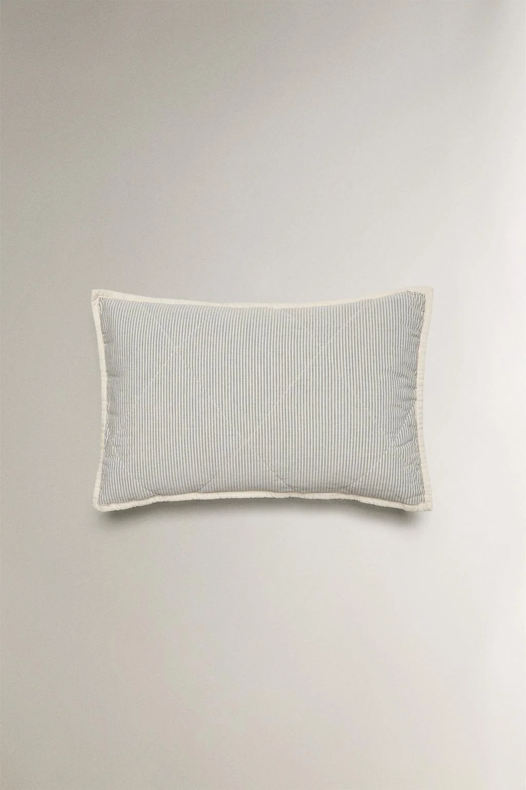 Детская полосатая хлопковая стеганая наволочка