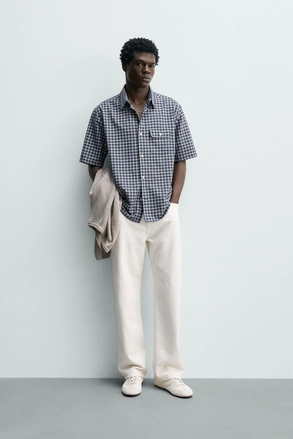 CHECK SHIRT WITH POCKET