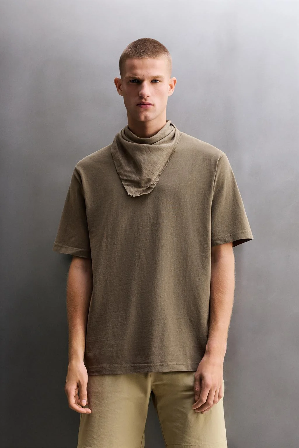 Футболка с принтом regular fit