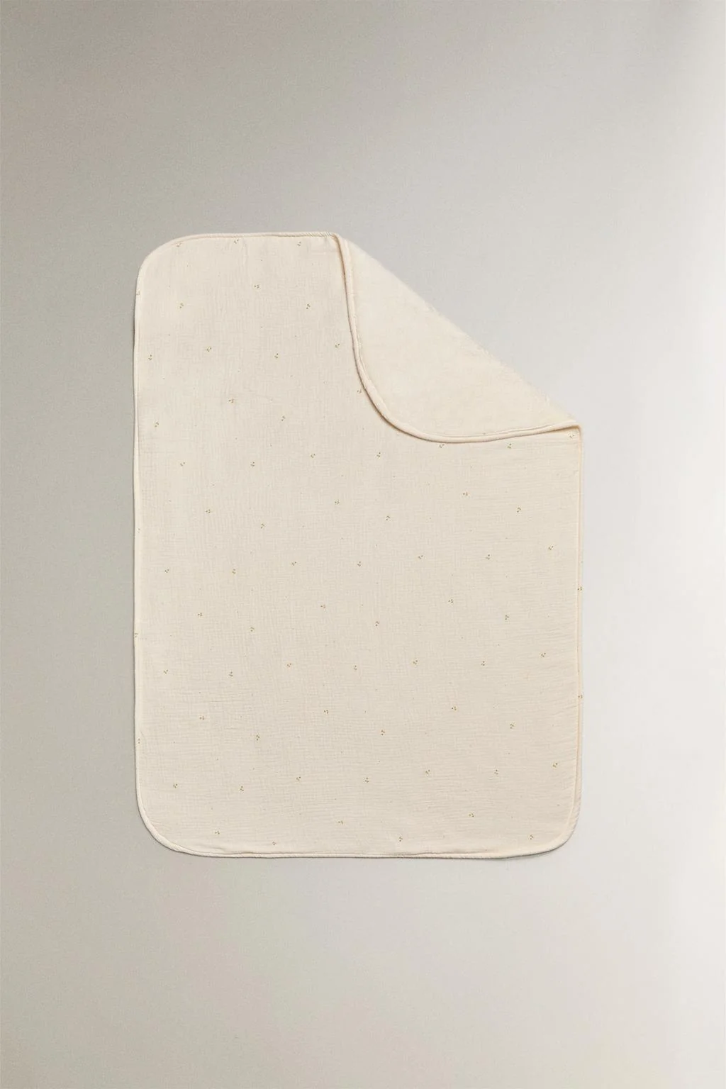 Детское флисовое и муселиновое одеяло с цветочным принтом — Площадки для новрожки | кресташки