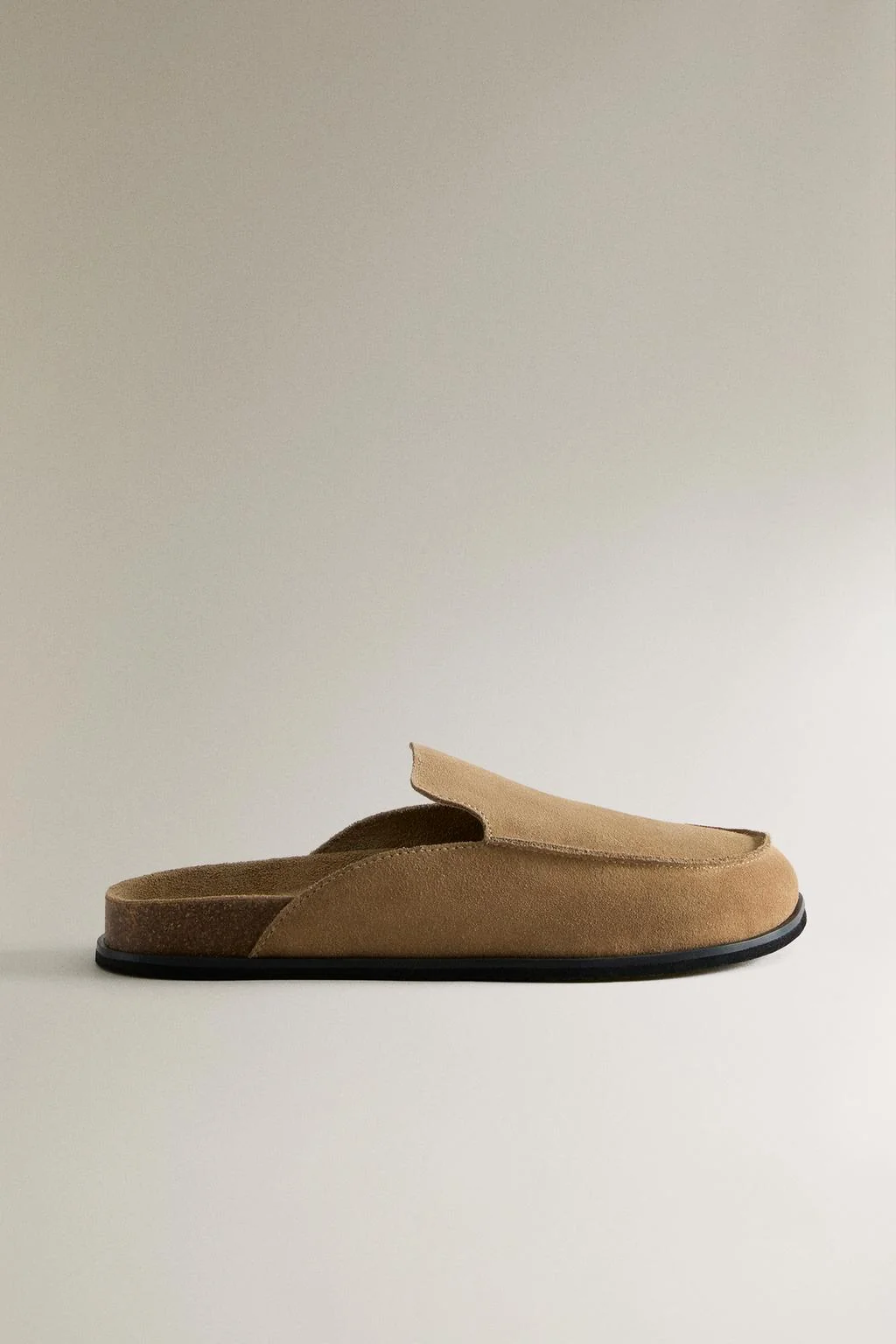 LEATHER MULE CLOG SLIPPERS