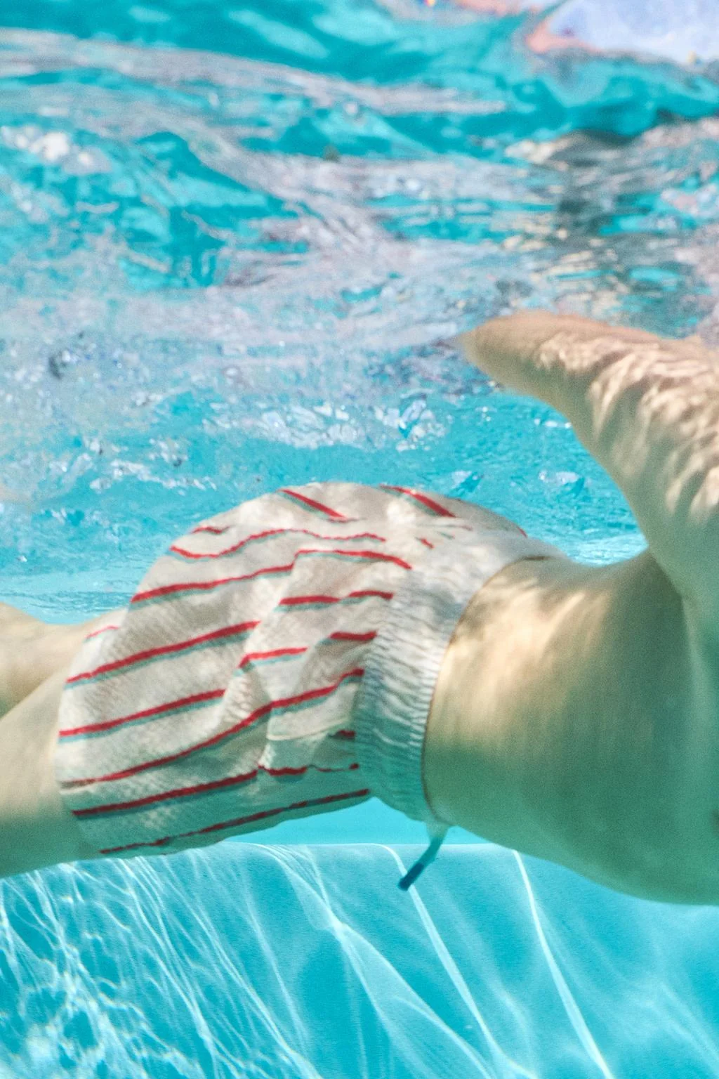 2-6 лет / Полосатые текстурированные шорты для плавания — 1½ - 6 лет | мальчик