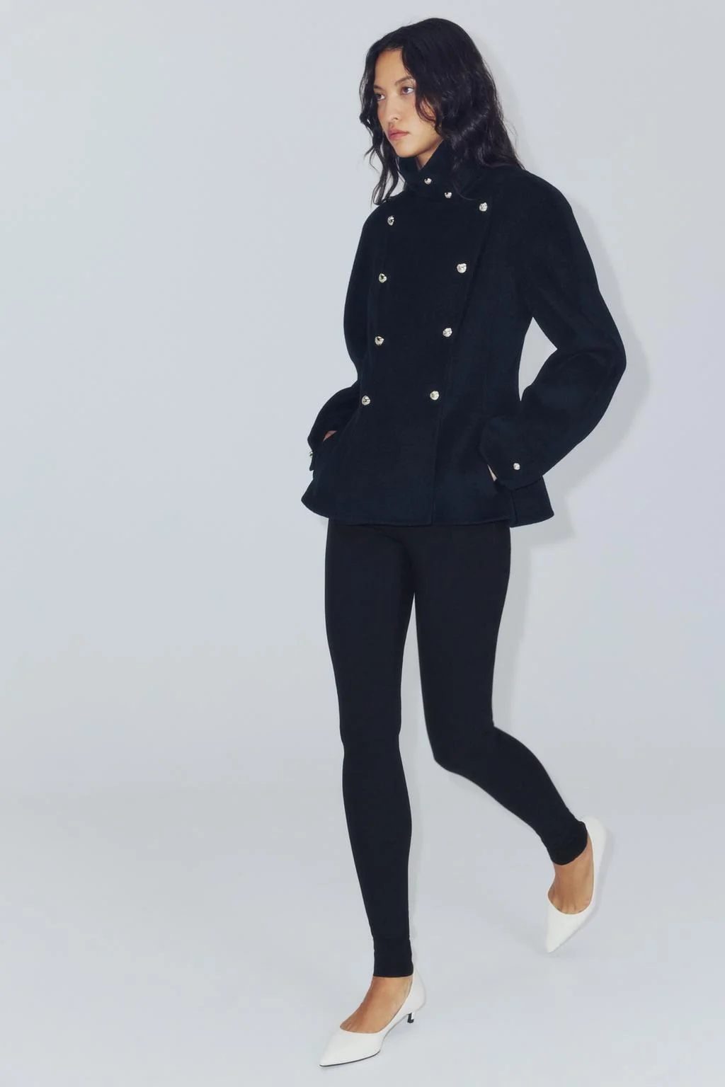Жакет на пуговицах из шерстяной смеси ZW COLLECTION