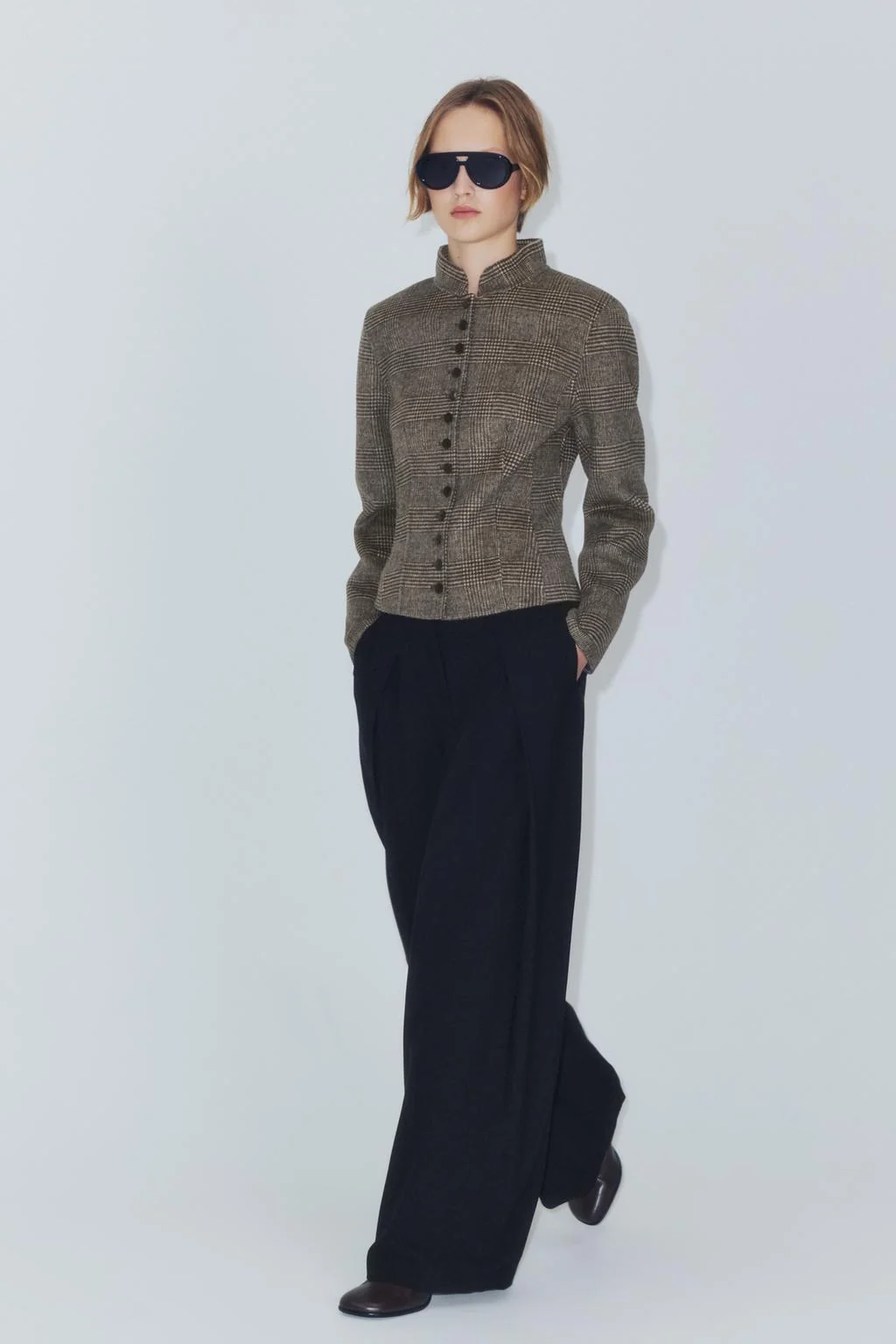 Жакет из смесовой шерсти ZW Collection