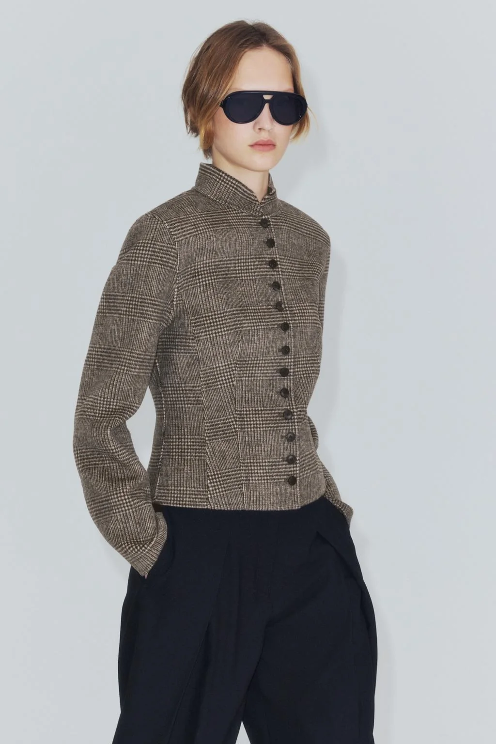 Жакет из смесовой шерсти ZW Collection