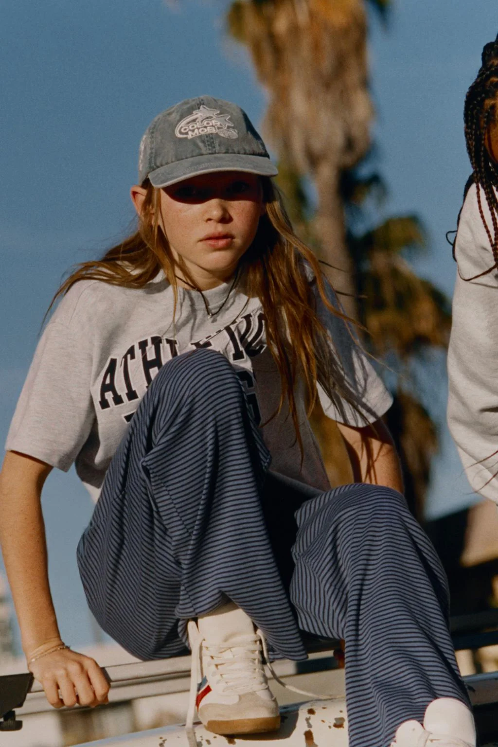 Брюки пижамного стиля в полоску — COMFY