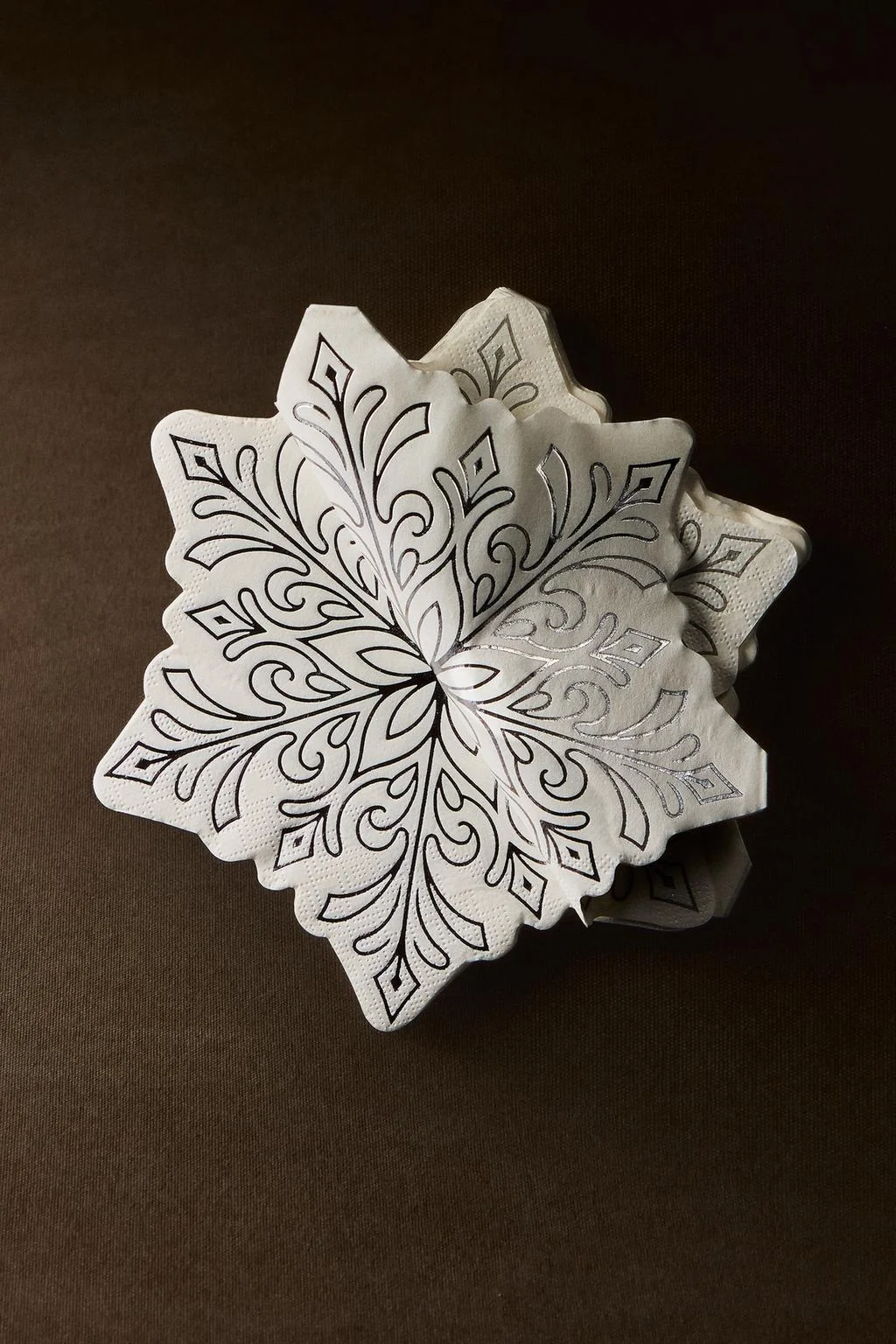 Бумажные салфетки Snowflake Christmas, 20 шт.