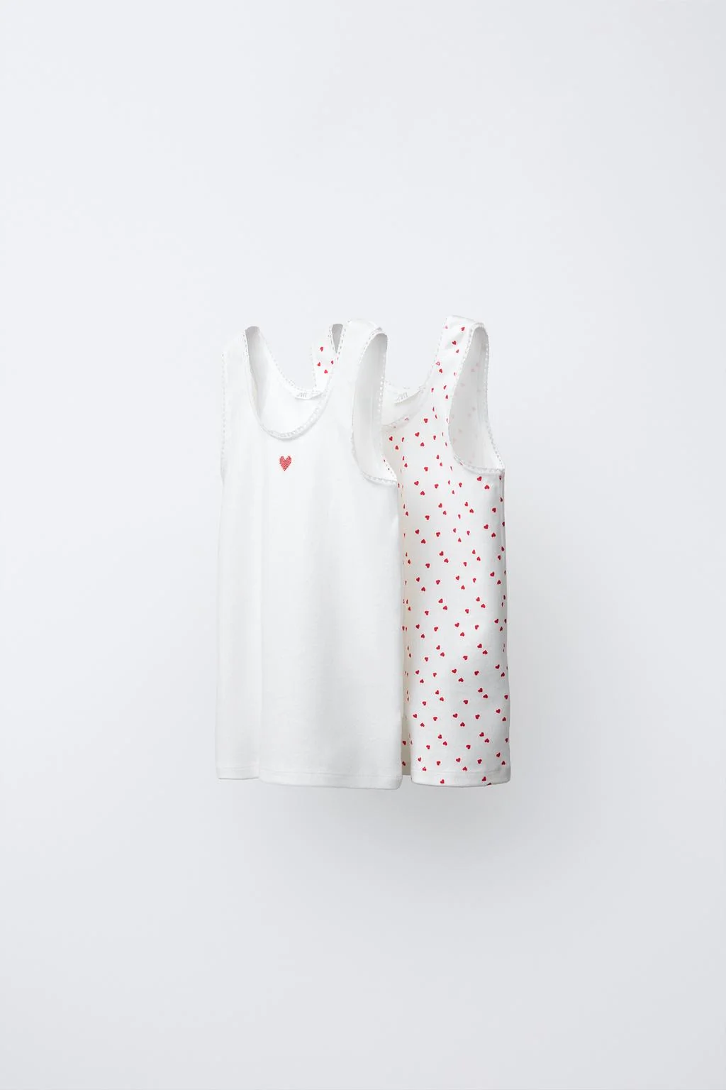 Набор из 2 топов с сердечком — Нижнее белье