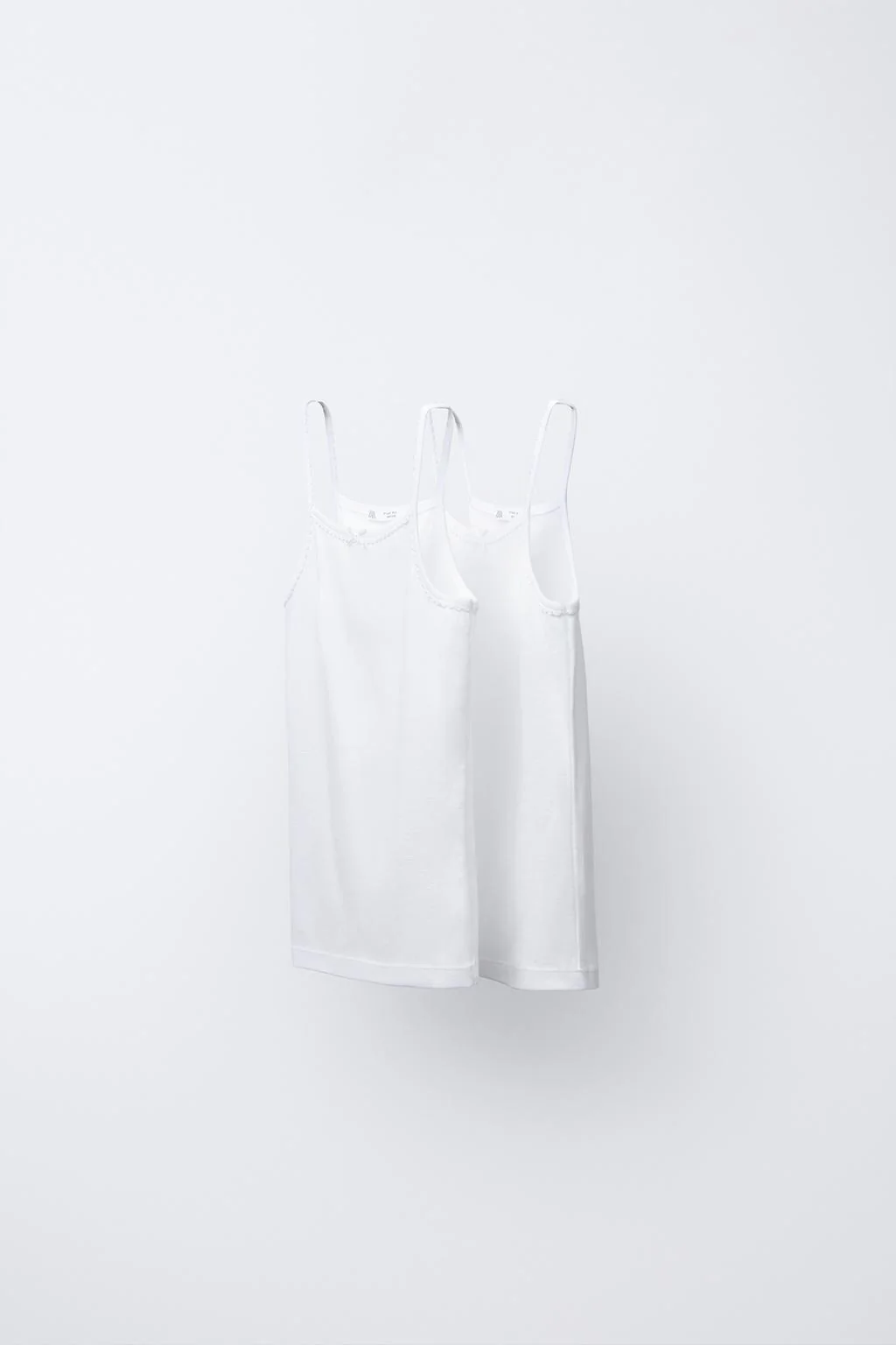 Набор из 2 футболок на бретелях — Нижнее белье