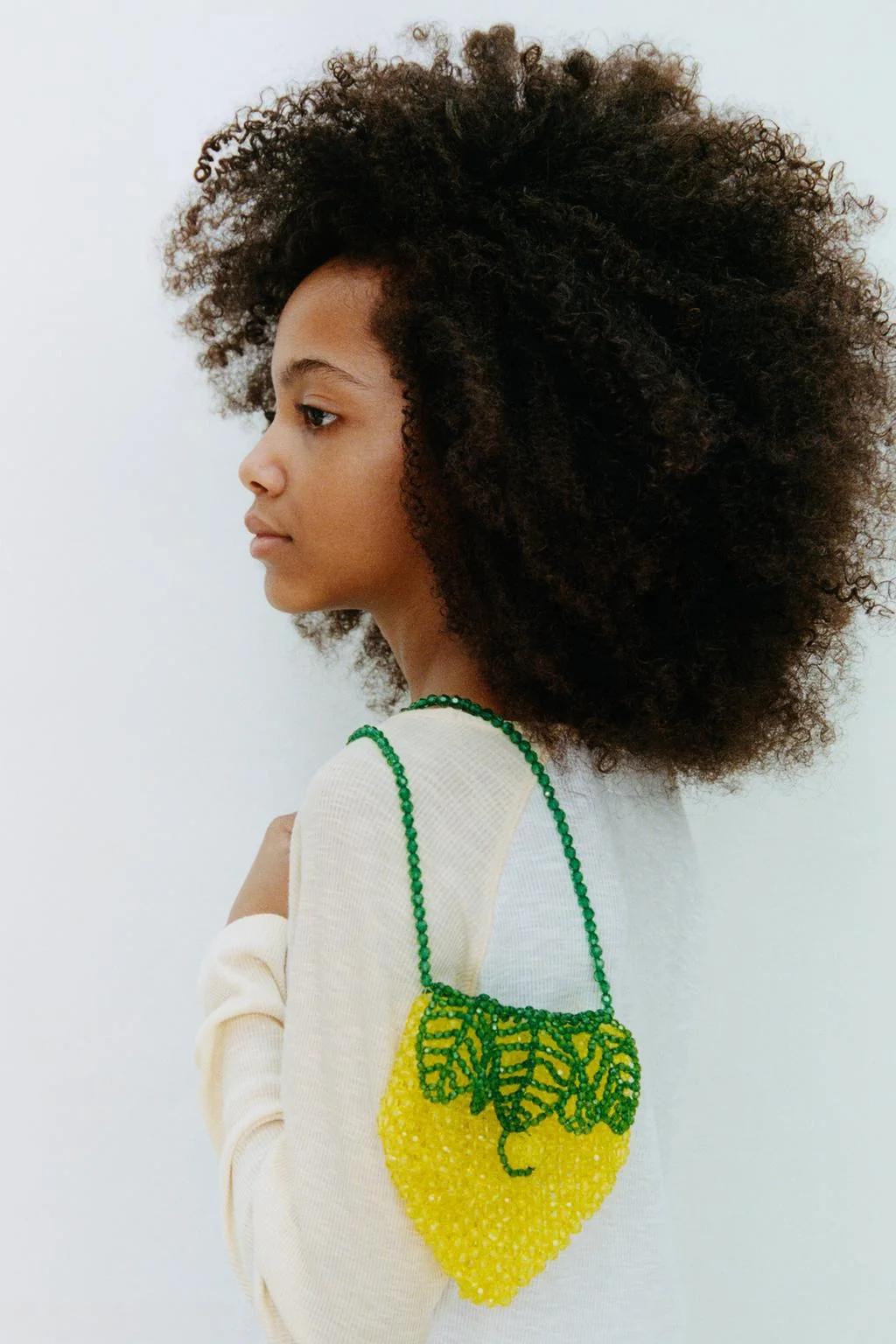 Сумка через плечо с лимоном