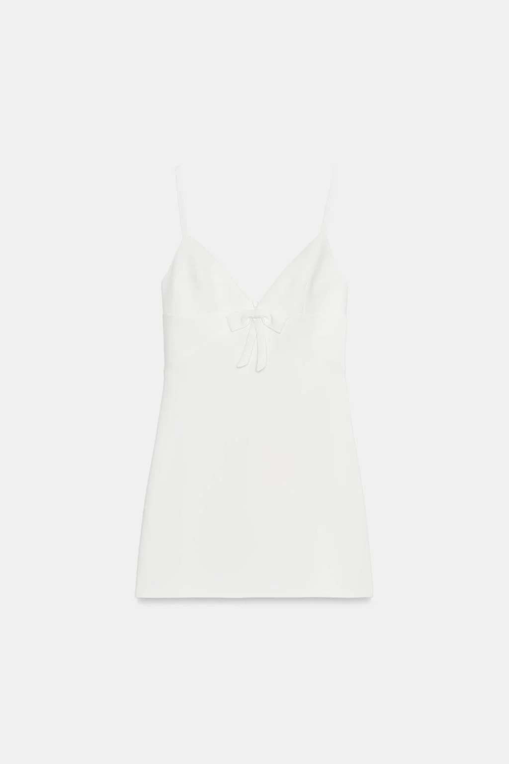 MINI DRESS WITH BOW