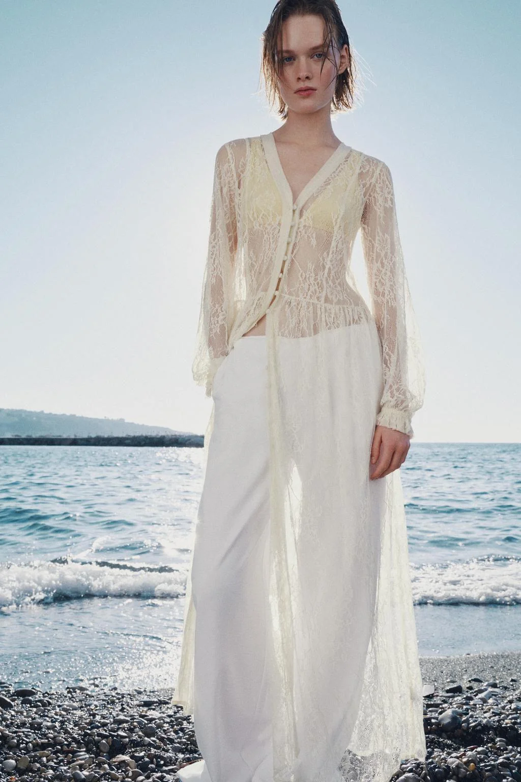 ZW COLLECTION LONG LACE DRESS